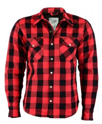 MOTORBIKE KEVLAR FLANNEL SHIRT AL-KFS-1