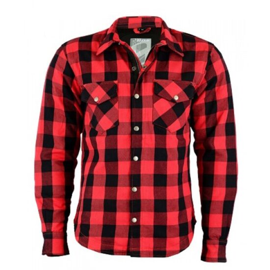 MOTORBIKE KEVLAR FLANNEL SHIRT AL-KFS-1