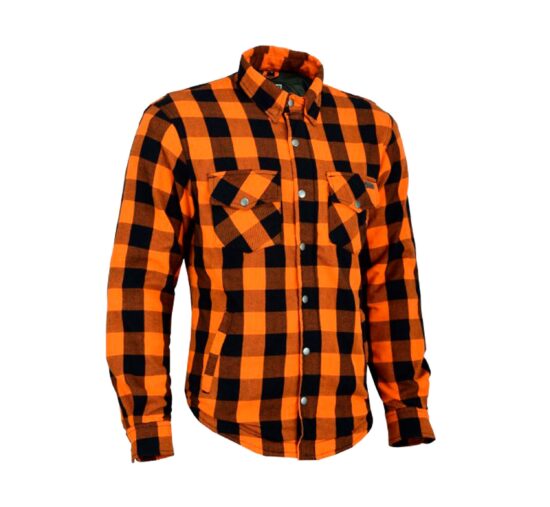 MOTORBIKE KEVLAR FLANNEL SHIRT AL-KFS-1